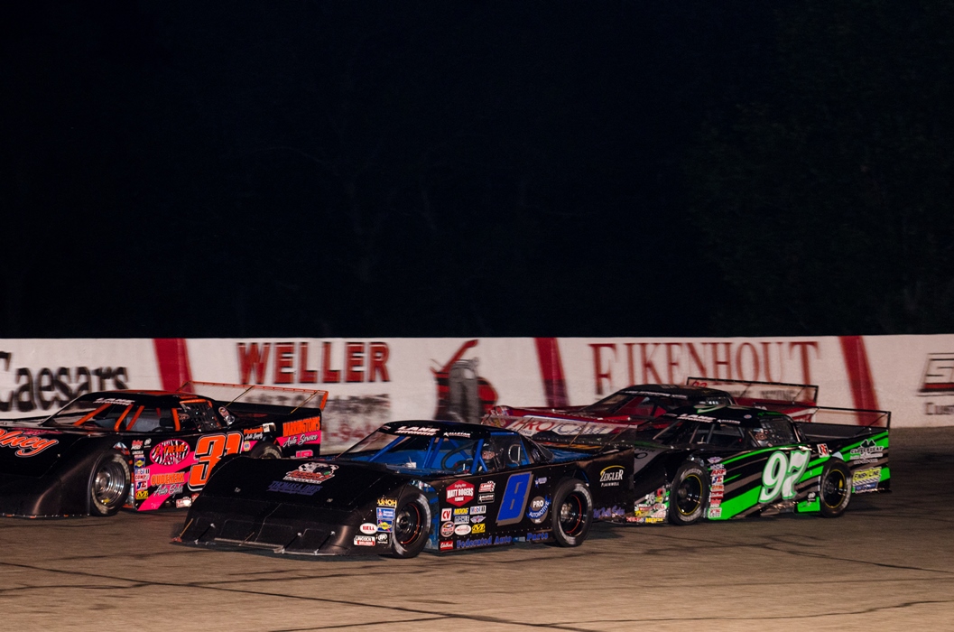 Lane 75 for the Outlaw Super Late Models - Street Stocks, Outlaw FWD & Zoo Stocks - No Late Model Sportsman