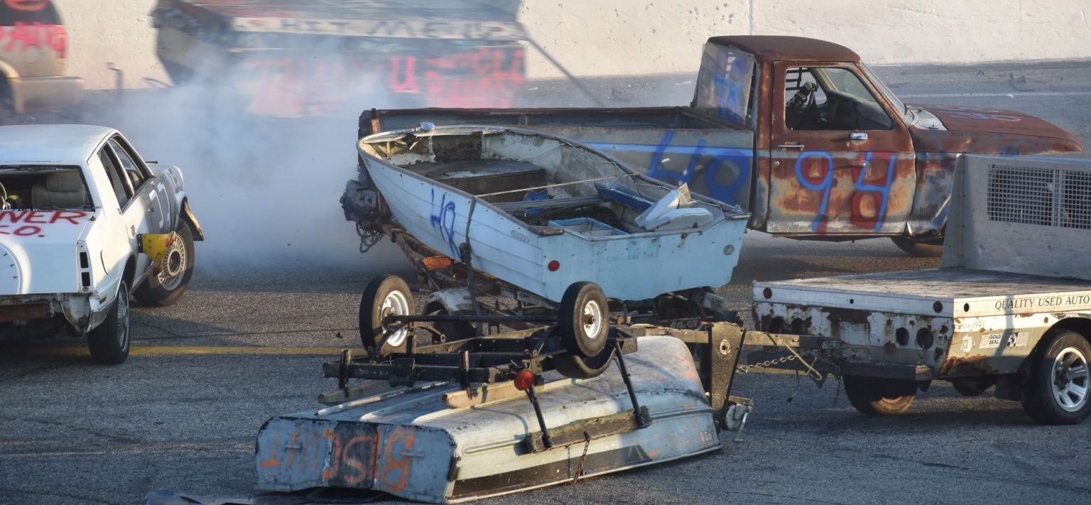 RED, WHITE & BOOM NIGHT OF DESTRUCTION. Kalamazoo Speedway