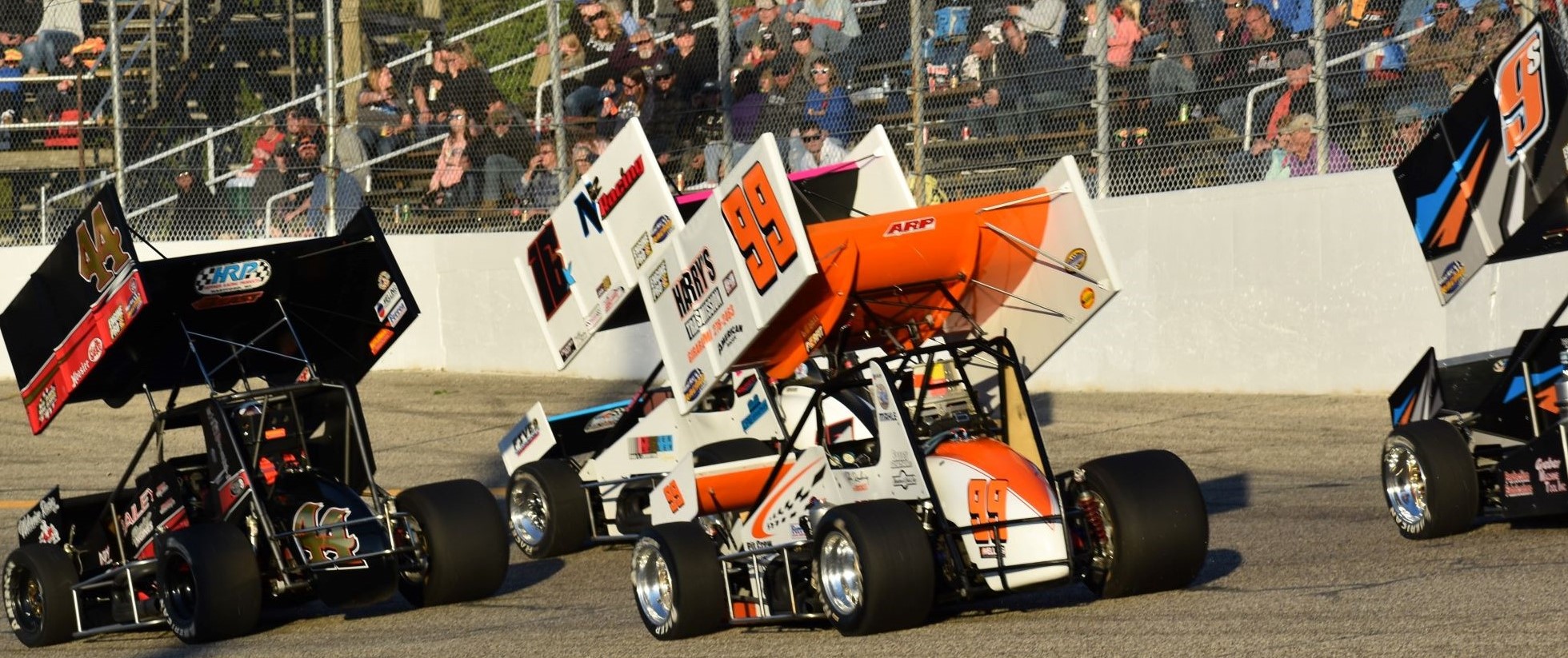 AMERICAN SPEED U.S. NATIONALS.  MUST SEE RACING WINGED SPRINTS.