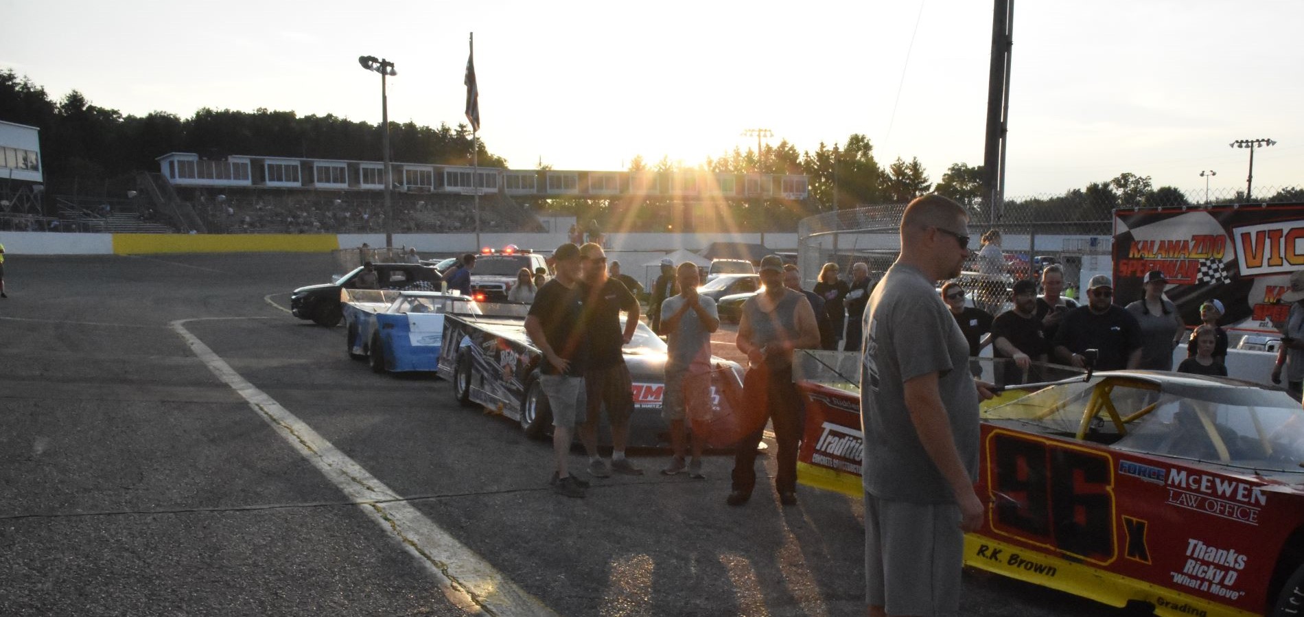 RACES CANCELED FOR JULY 11 DUE TO WEATHER.