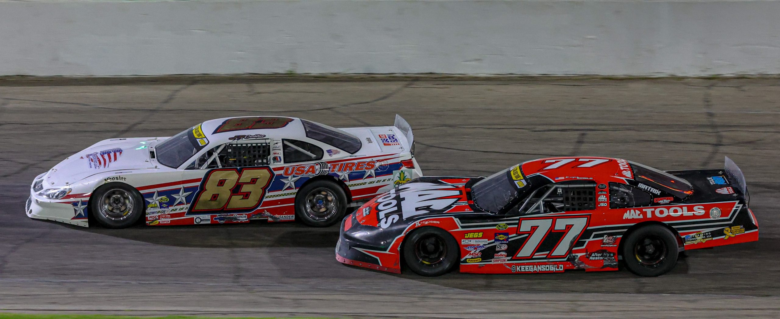 Practice. CRA and Street Stock.