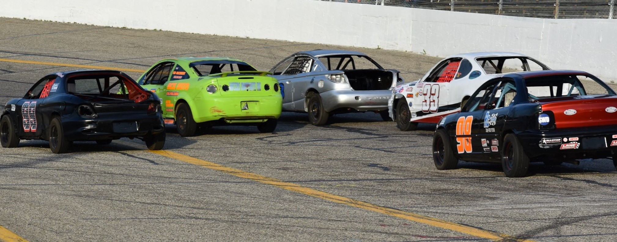 HONOR CREDIT UNION WEEKLY RACING.  (OSLM, SS, FWD and ZOO STOCK)