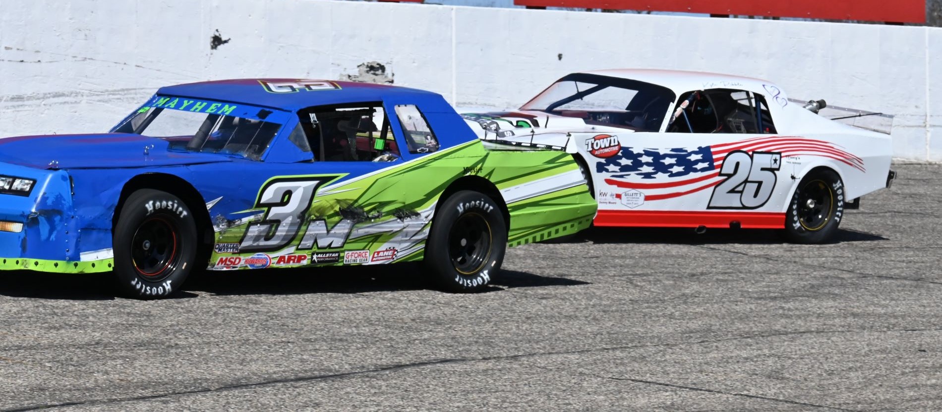 Racing for Friday, April 25 cancelled. HUGE show with driver/fan giveaways on Friday, May 2.